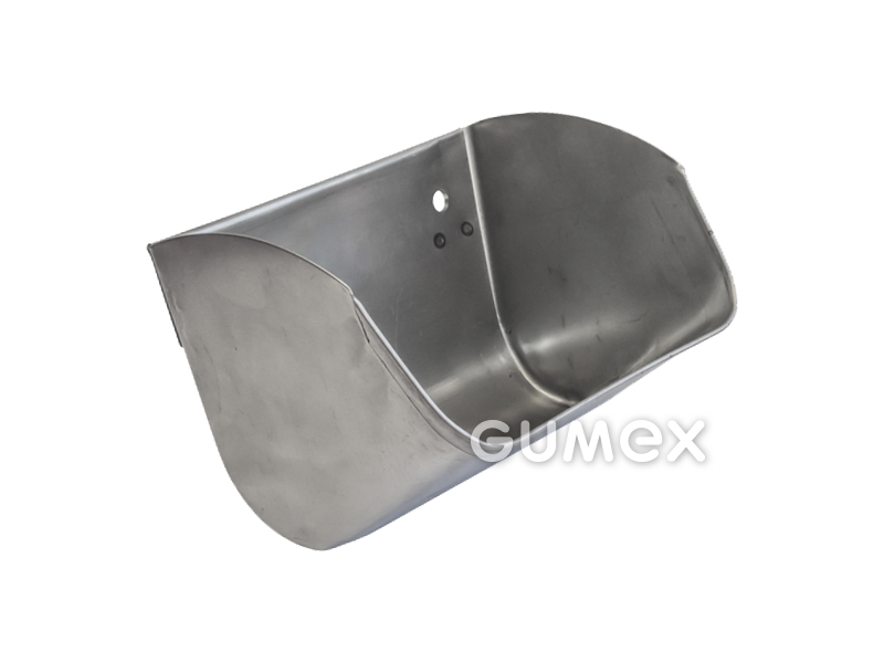 Geschweißter Becher, 18/1, A-184, B-132, C-128, E-9, F-128/2, G-28, Wasservolumen 1,3dm3, 